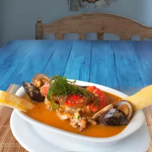 Mixed seafood soup special
