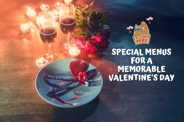 This February 14th, celebrate love and friendship with a special meal that will delight all your senses. At Se Llama Peru, we offer a variety of delicious Peruvian menus, ideal for sharing with that special someone or your best friends.