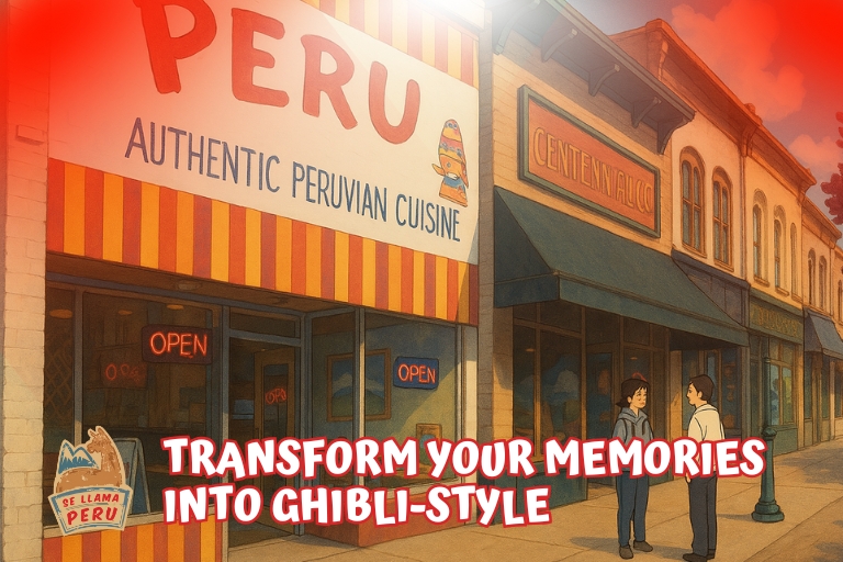 Transform Your Memories Into Ghibli-Style Magic at Se Llama Perú